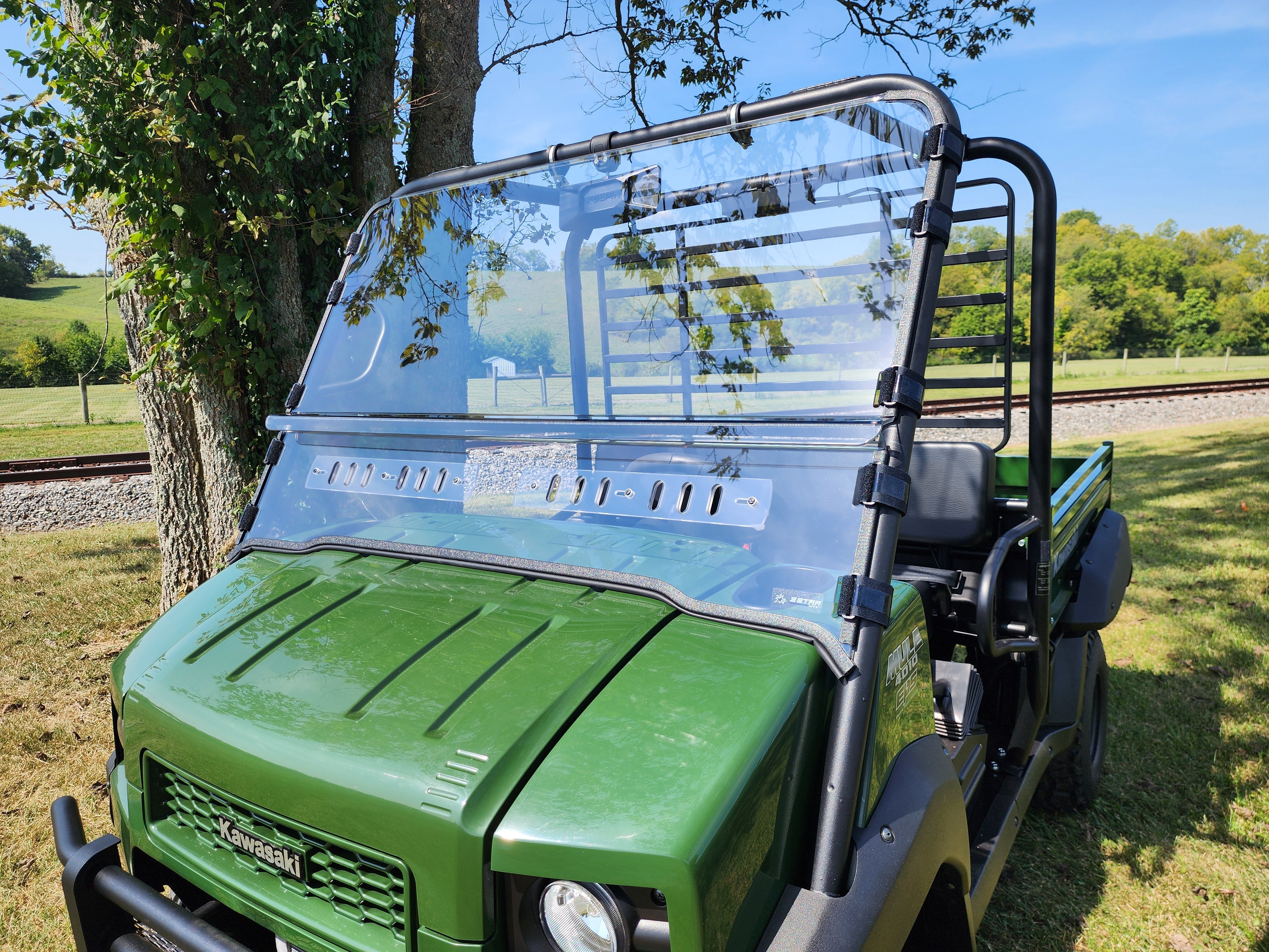 Kawasaki Mule 4000/4010 2 Pc General-Purpose Windshield by 3 Star