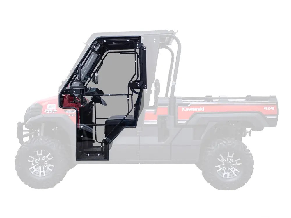 Kawasaki Mule Cab Enclosure Doors by SuperATV DOOR-K-MULE-FULL