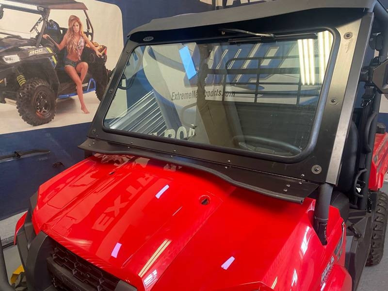 Ameri、MEDI CLEAR WINDOW MULE Kawasaki Mule Vinyl Windshield 2020 2021 2022 2023 SX Series