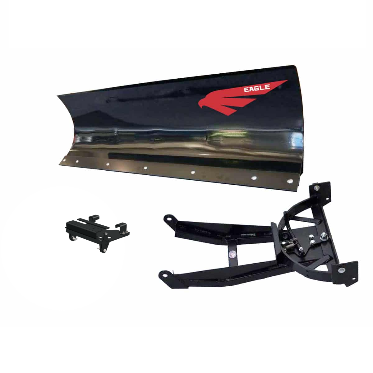 Kawasaki Teryx Straight Blade Front-Mount Complete Snow Plow Kit