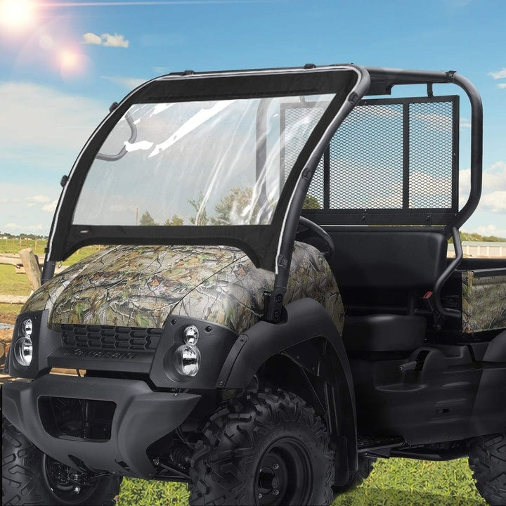 Enhance Your Ride with Kemimoto's Kawasaki Mule Fabric Front