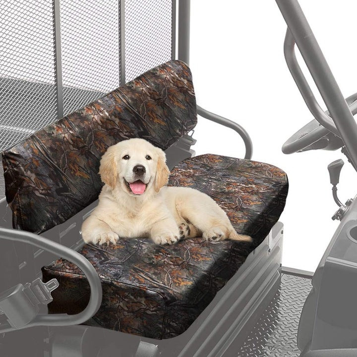 Upgrade Your Kawasaki Mule with Kemimoto's Camo Seat Cover - Enjoy
