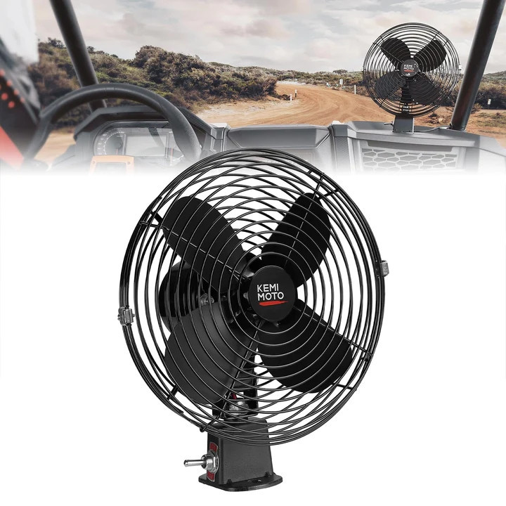 Keep Your Kawasaki UTV Cool with Kemimoto's 8'' Cooling Fan
