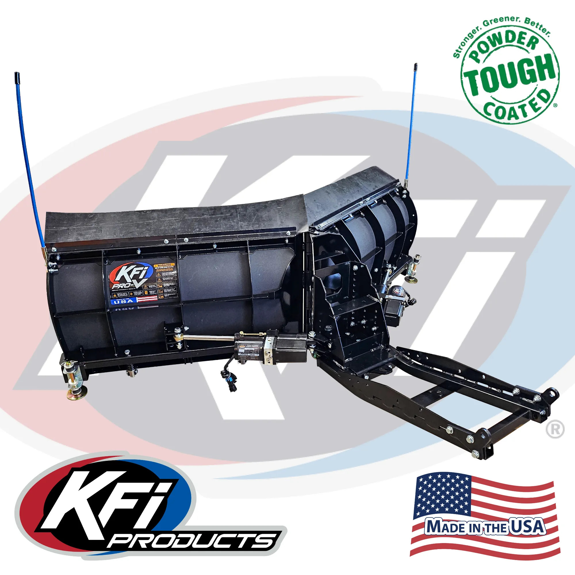 Kawasaki Teryx KRX 1000 Complete Pro-V Snow Plow Kit by KFI