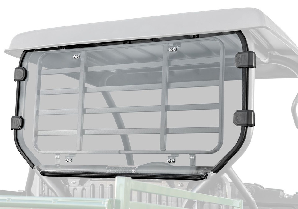 Kawasaki Mule SX Rear Windshield by SuperATV RWS-K-MULE-SX-76