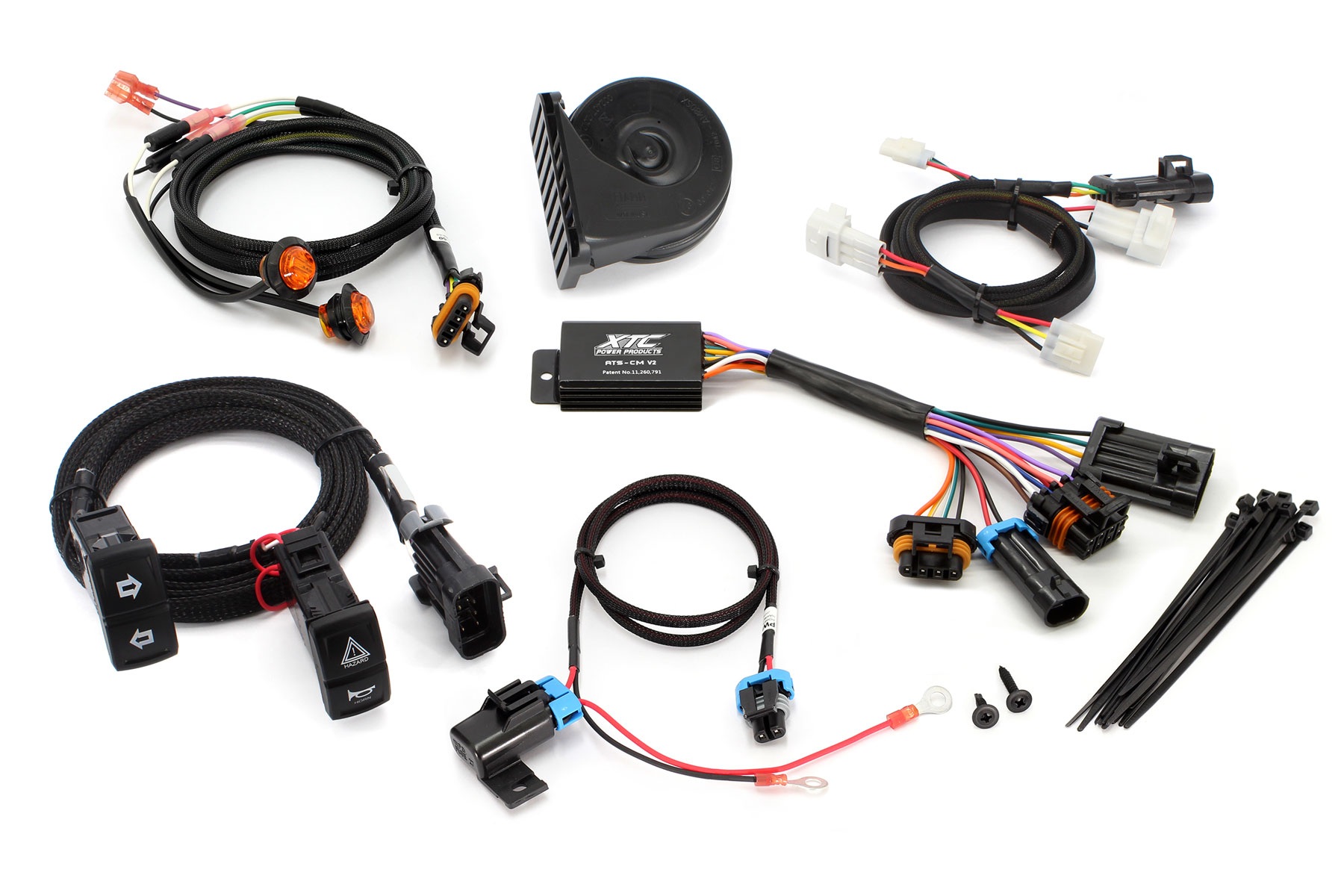 Kawasaki Ridge Self-Canceling Turn Signal System with Horn by XTC