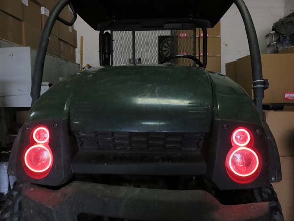 Kawasaki Mule 610/SX Angel Eyes LED Kit by SYA 55-30014-X
