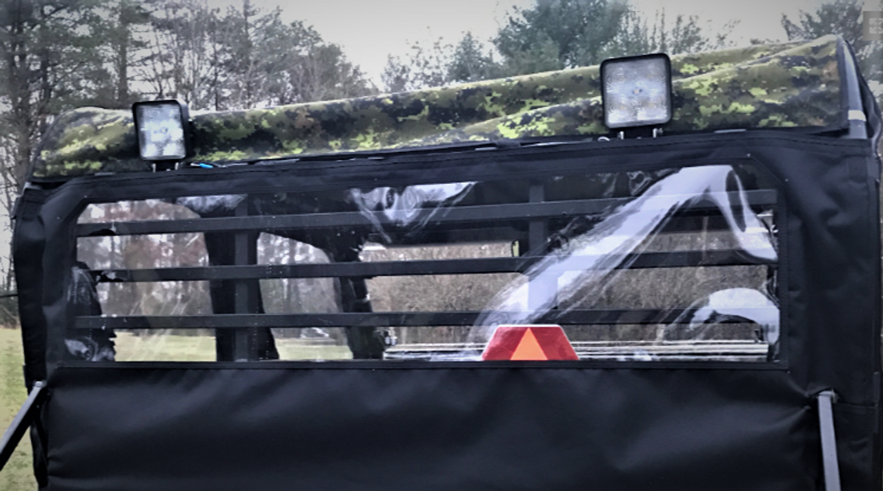 みー様*size125 Kawasaki Mule PRO-MX Rear Windshield by SuperATV RWS-K-MULEMX-76