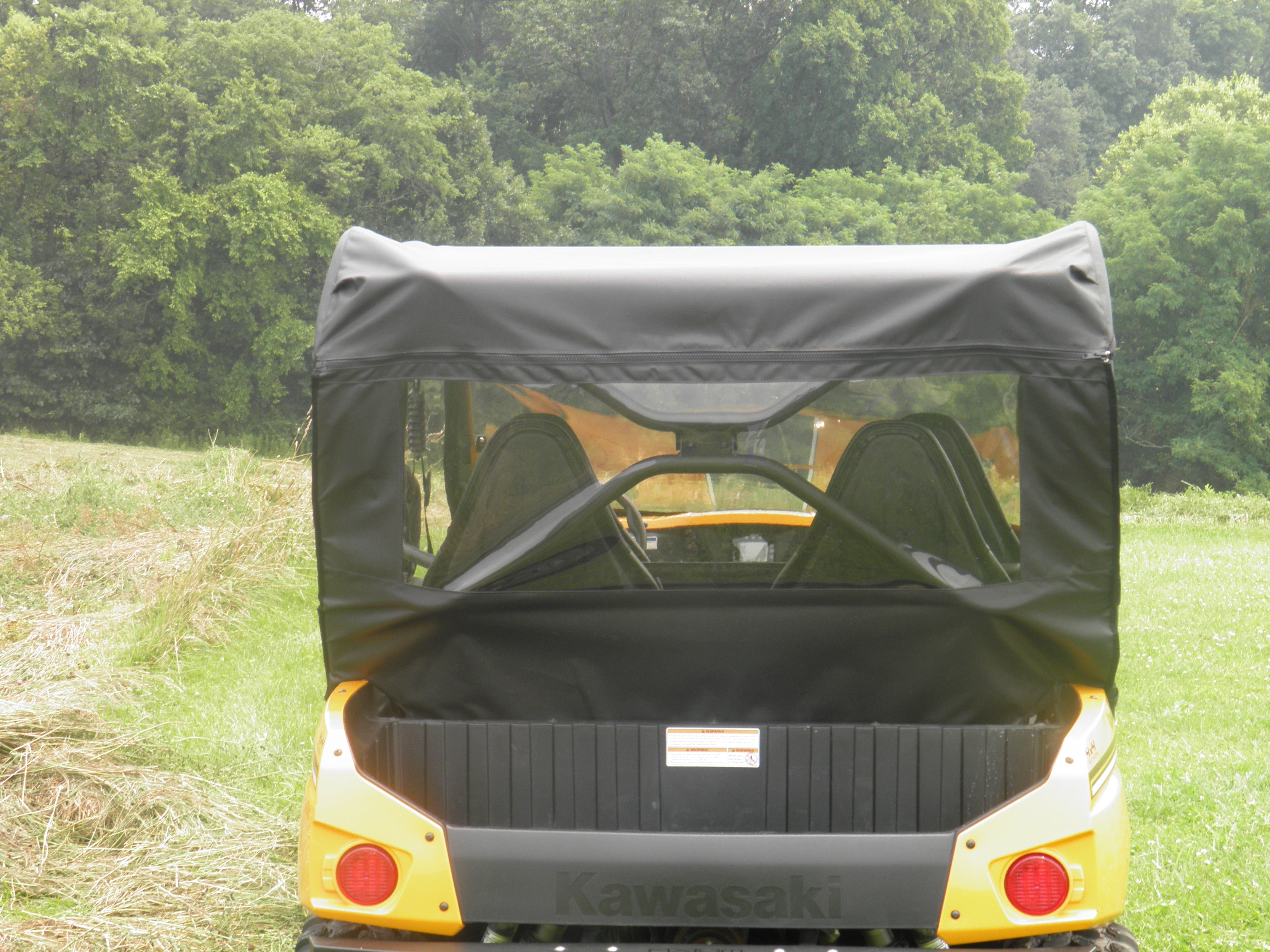 Kawasaki Teryx 750 Soft Rear Windshield by 3 Star Industries