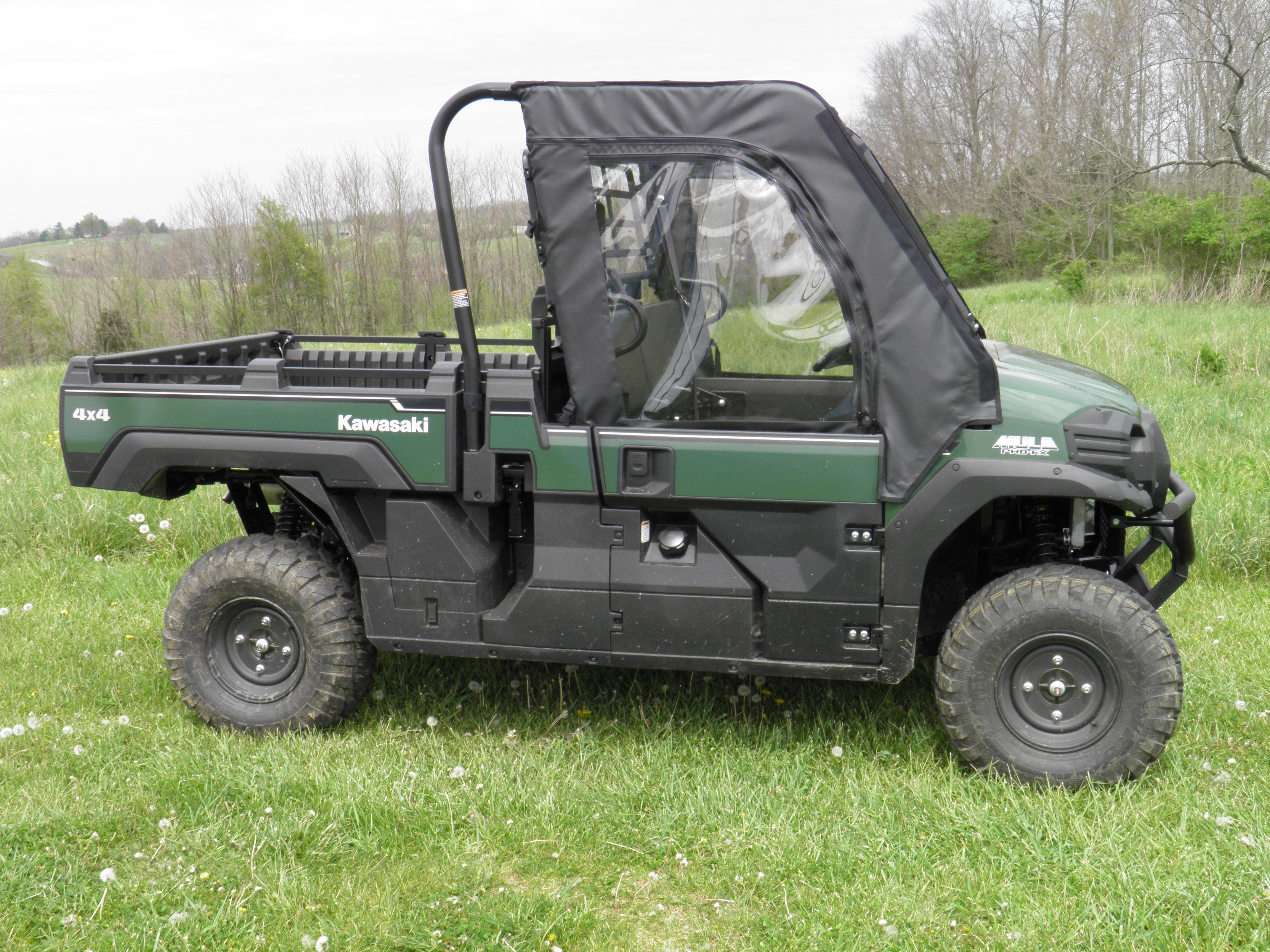Kawasaki Pro FX/DX Full Cab Enclosure for Hard Windshield