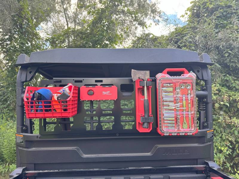 Kawasaki Mule Pro MX Pack Out Rear Bed Back Storage Rack by EMP