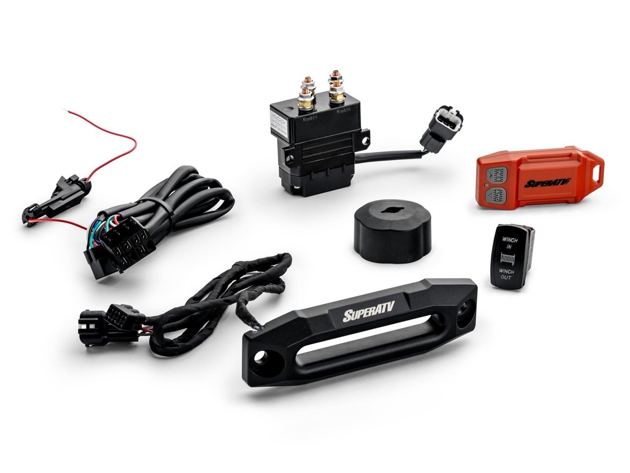 Kawasaki Teryx/Mule/KRX/Ridge UTV Winch Auto-Stop Fairlead Kit by