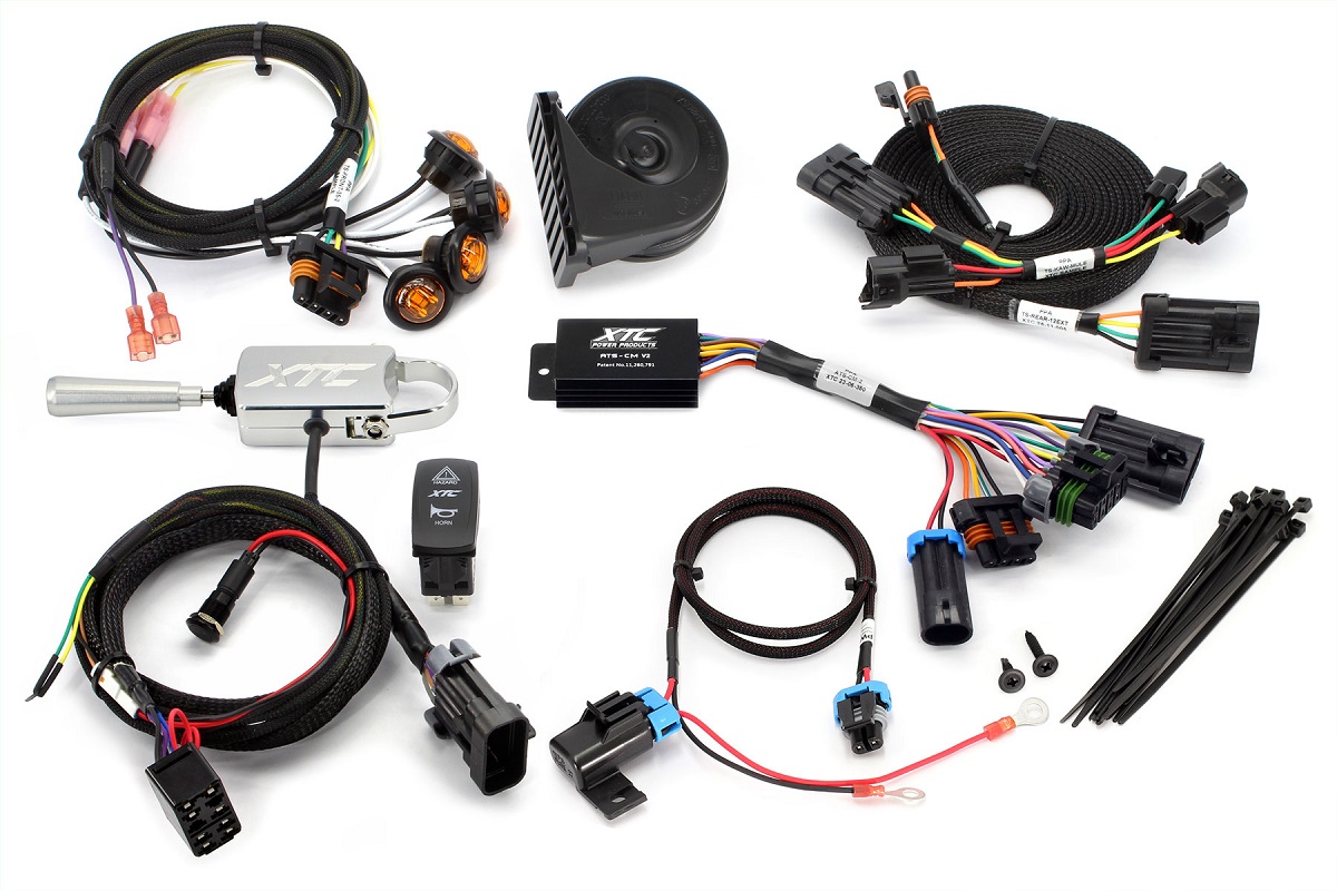 Kawasaki MULE PRO Self-Canceling Turn Signal System with Billet