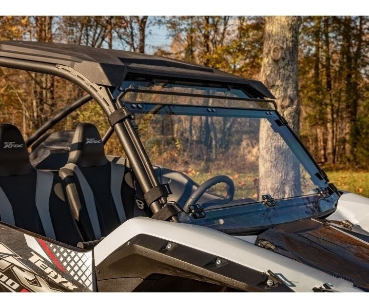 Kawasaki Teryx KRX 1000 Folding Windshield (Scratch Resistant) by