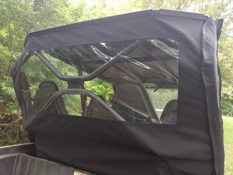 Kawasaki Teryx 4 Utv Rear Window Dust Stopper by SideXSide Enclosures