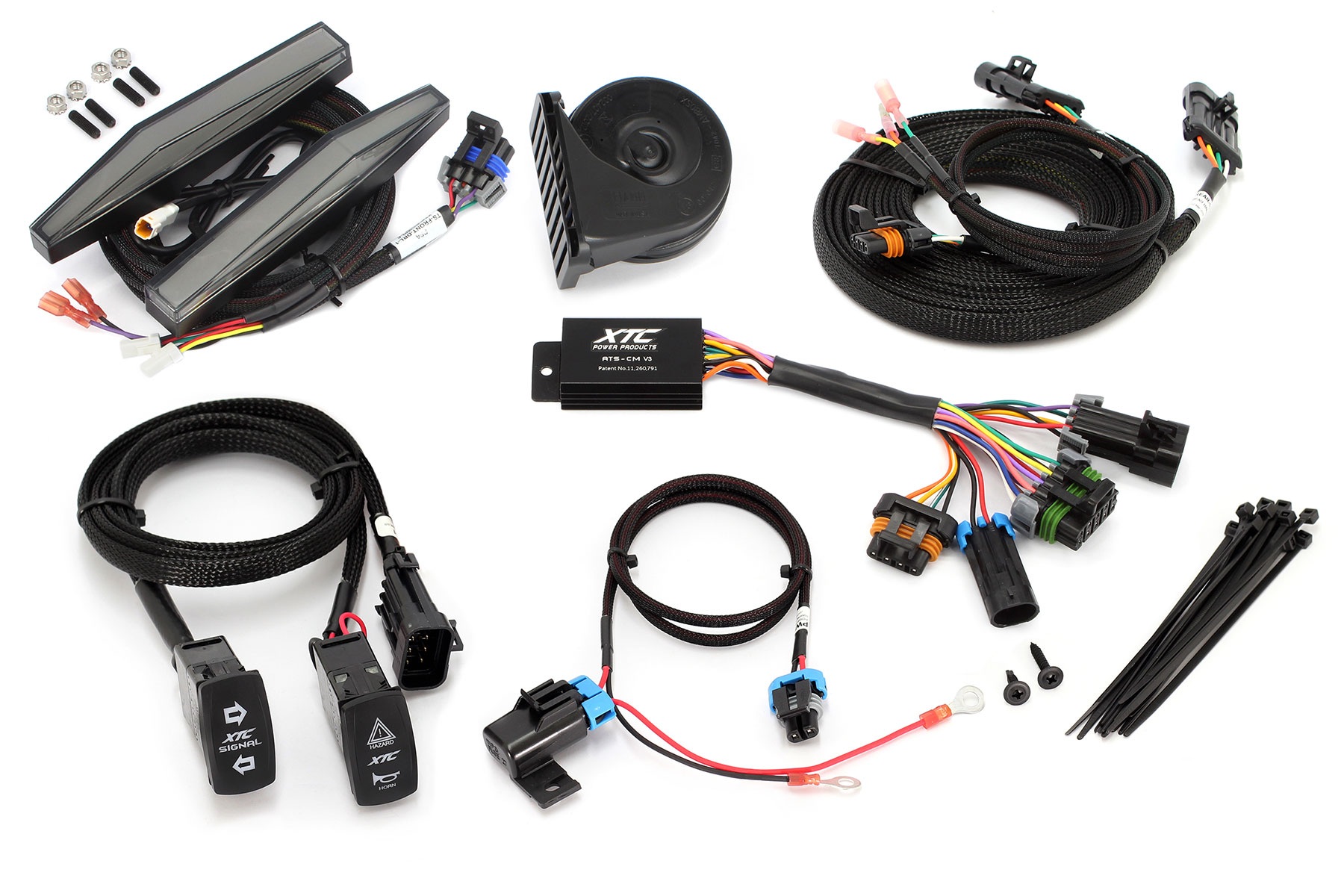 Universal Self-Canceling Turn Signal System with Horn Includes OEM