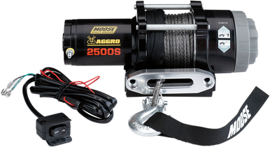 Kawasaki Mule / Ridge / Teryx 2500 LB Aggro Winch With Synthetic