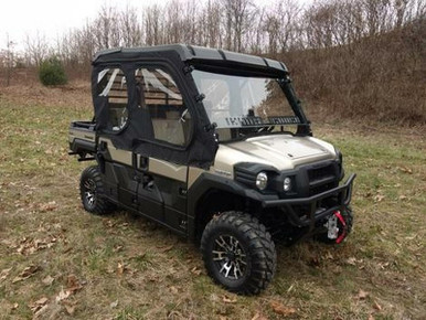 Kawasaki Mule Pro FXT Enclosure Soft Doors by SideXSide Enclosures