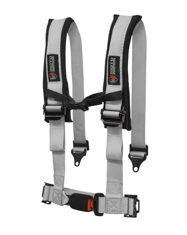 Kawasaki Teryx/Mule/Ridge/KRX Four Point Harness Gray by Moto