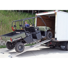 DISCUS　RAMP 12' Big Boy EZ Rizer™ 2-Piece Arched Folding Ramp | Black Widow