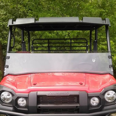 Kawasaki Mule Pro Half Front Windshield by Dot Weld - DOT-KMPFX-H