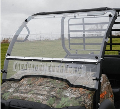 Kawasaki Mule SX Aero-Vent Front Windshield by Falcon Ridge - 50-40136