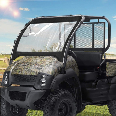 Enhance Your Ride with Kemimoto's Kawasaki Mule Fabric Front
