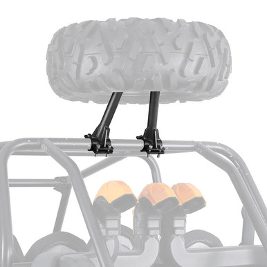 Enhance UTV Safety: Kemimoto Spare Tire Carrier for Kawasaki Mule