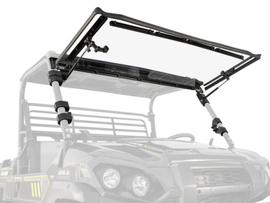 Kawasaki Mule Pro Scratch Resistant Flip Windshield by SuperATV