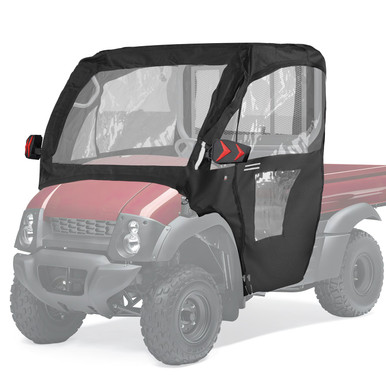 Kawasaki Mule Soft Cab Enclosure Doors by Kemimoto B0115-02101BK