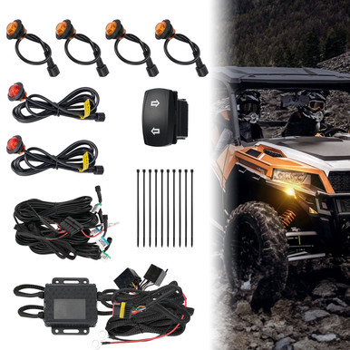 Kawasaki Mule / KRX / Teryx Plug & Play Turn Signal Kit by