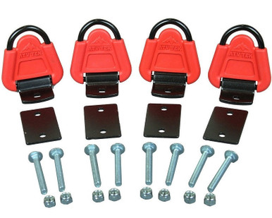 Kawasaki KRX 4 1000 StraplockUTV Tie-Down Anchor Kit by ATV TEK