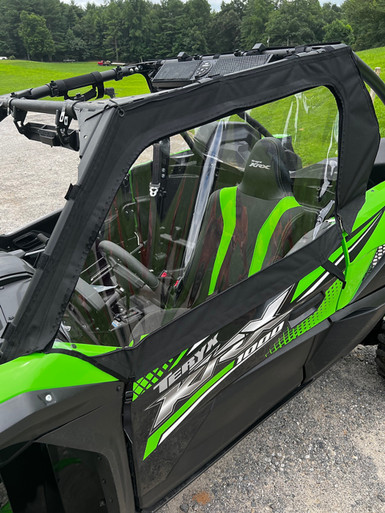 Kawasaki KRX 1000 2-Seat Side Enclosures by Greene Mountain