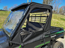 Kawasaki Mule SX Soft Full Door Kit With Zipper by Falcon Ridge