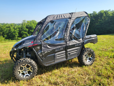LAFIS 4点セット Kawasaki Teryx 4 Soft Doors by 3 Star Industries - KAWTR4-DOH-XXX-EKO