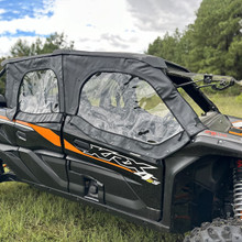 Kawasaki Teryx KRX4 Zipperless Upper Door Kit by Tusk - 2005020018-EKO