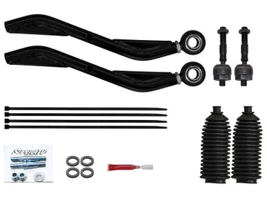 取引(3) Kawasaki Teryx Z-Bend Tie Rod Kit—Replacement for SuperATV Lift Kits