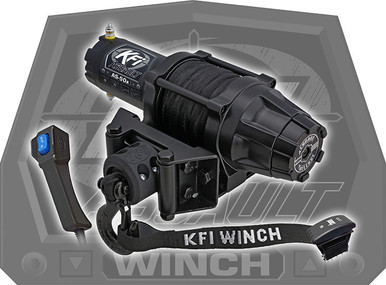 Kawasaki Teryx/Mule/KRX/Ridge 5000 lbs Assault Winch (Standard) by