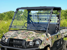 Spike Powersports Tinted Vented Rear Window For Kawasaki Mule Pro-MX – Dust Panel & Wind Stopper (2019)