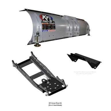 Kawasaki Teryx KRX 1000 Complete Snow Plow Kit by KFI Products