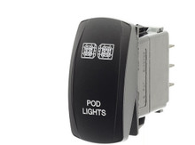Switchライト BLACK ほぼ未使用 Kawasaki Teryx / Ridge / KRX / Mule Whip Light Rocker Switch - XTC