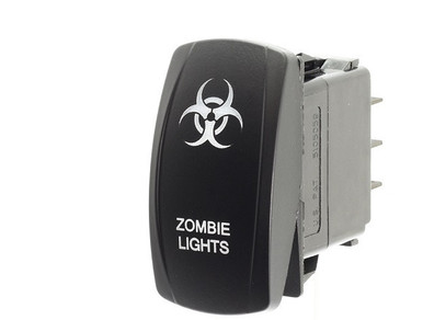 Switchライト Kawasaki Offroad Zombie Lights Rocker Switch - XTC Power Products