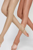 Shimmer Stirrup Tights in Toast Colour
