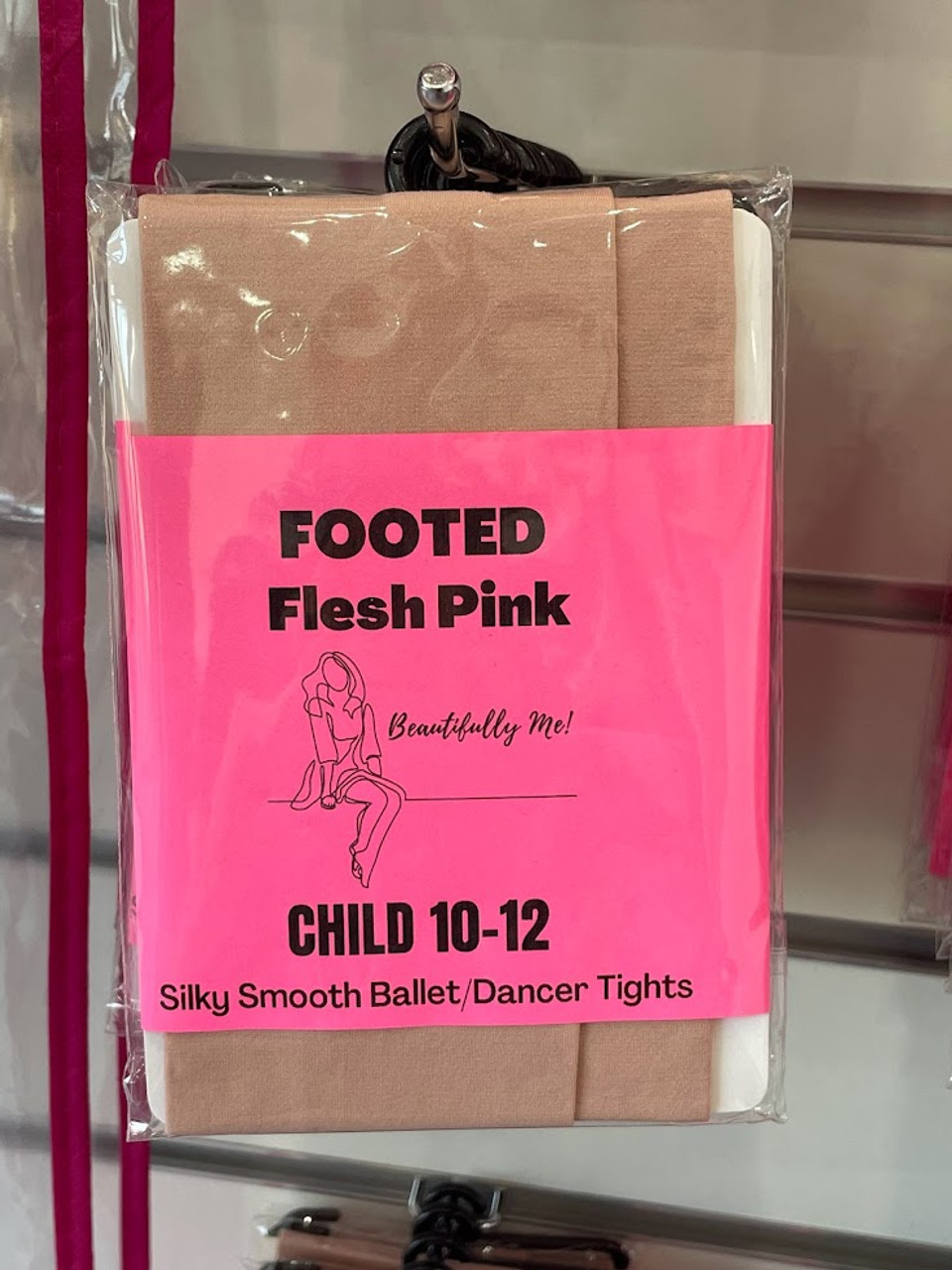 Beautifully Me Footed Dance Tights - Flesh Pink - Neon Dancewear