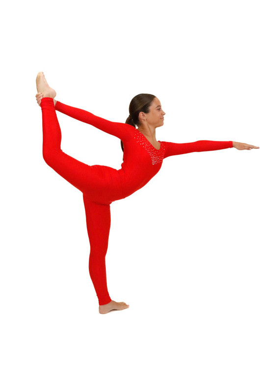 Competition 7/8 Tights "LYCRA" Black A12
