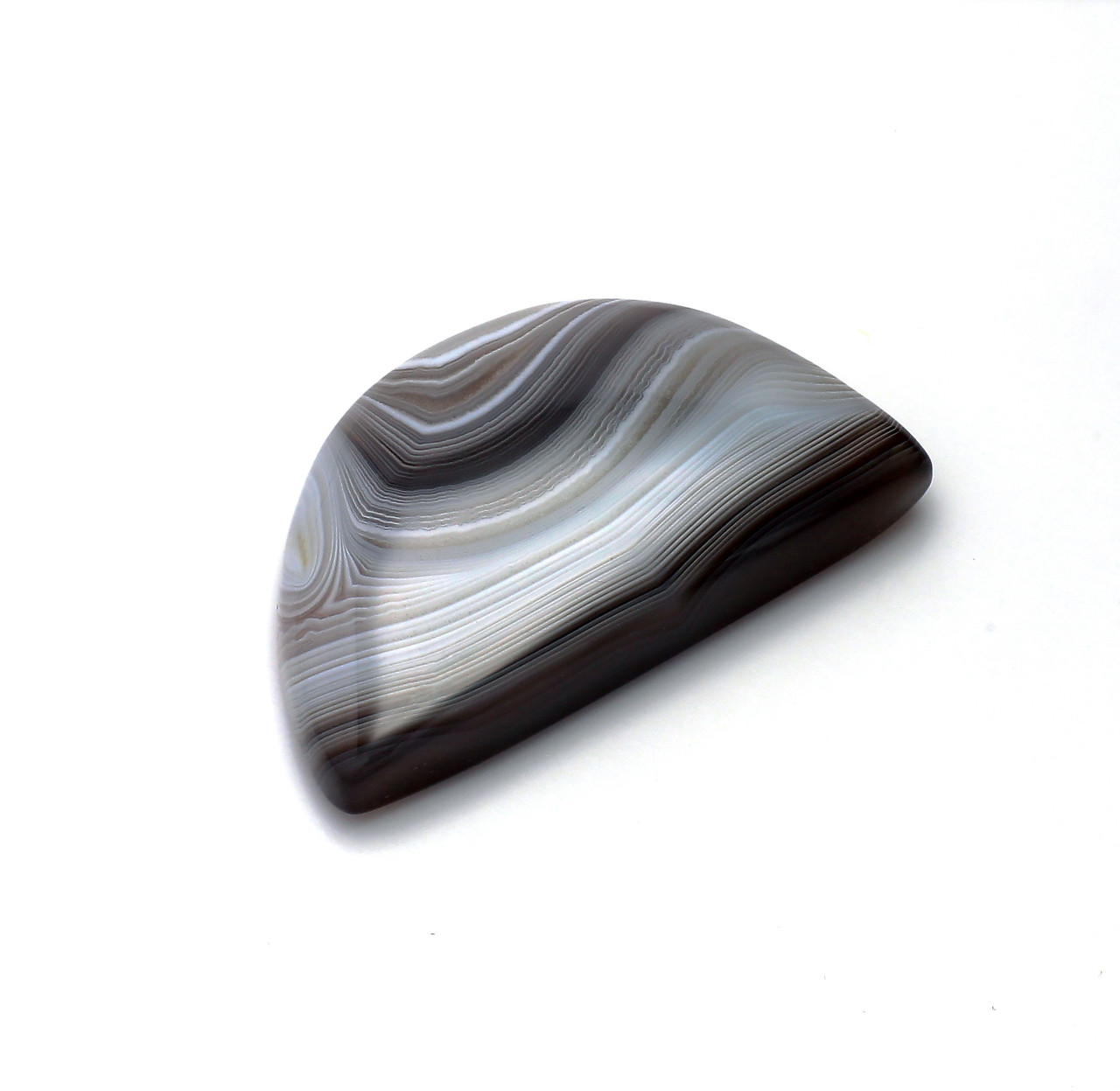 Grey Lace Agate Fancy 22X38 mm 51.52 Carats GSCGLA001