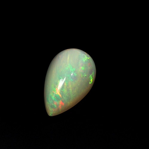 Ethiopian Opal Pear Cabochon 14.88 Carats  24.23X14.5X10 mm GSCEOP027