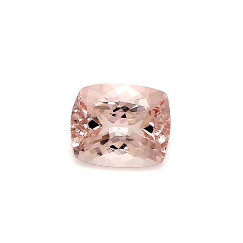 Peach Morganite Oval  Faceted 4.89 Carats 12X10 mm GSCPEMO100