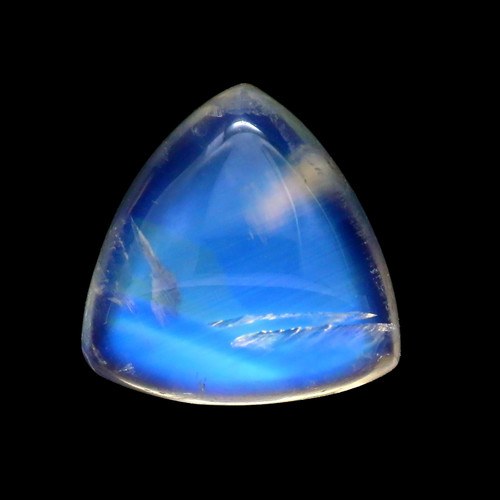 Rainbow Moonstone Trillion Cabochon 4.19 Carats 10X10 mm GSCRMO179