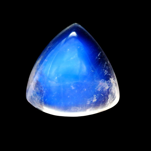 Rainbow Moonstone Trillion Cabochon  3.97 Carats 10X10 mm GSCRMO211